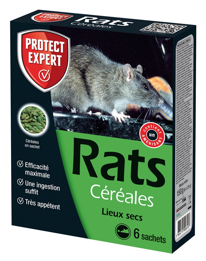 PROTECT EX - Rats céréales 150g - large