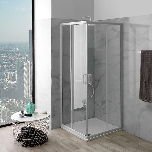 Cabine Douche 70x120 H185 Transparent 6mm mod. Alabama