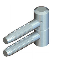 Accessoires En Acier Zingué Blanc Pour Espagnolette Ronde TORBEL