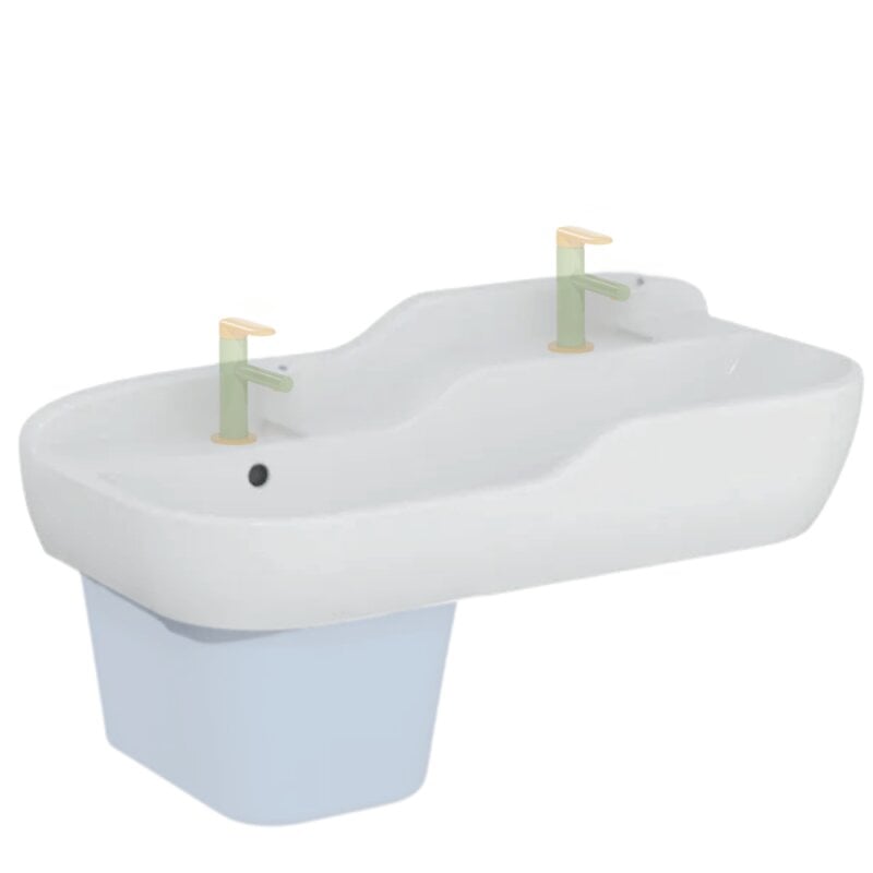 Lavabo+pour+enfant+Sento+Kids+85+cm+avec+trop-plein