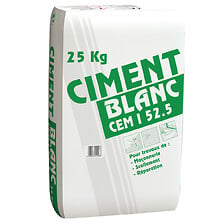 Ciment Blanc 1kg