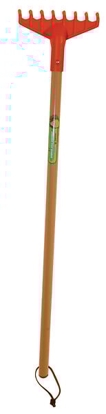 Râteau Enfant Plastique Manche Bois PEFC - LEBORGNE - Gamm Vert