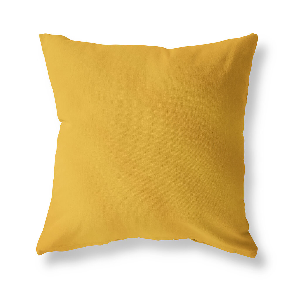 TODAY - Coussin coton 40X40 Safran - large
