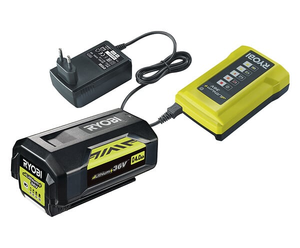 Batterie 36V 6,0Ah (x2) et chargeur Bosch GBA + GAL 3680 