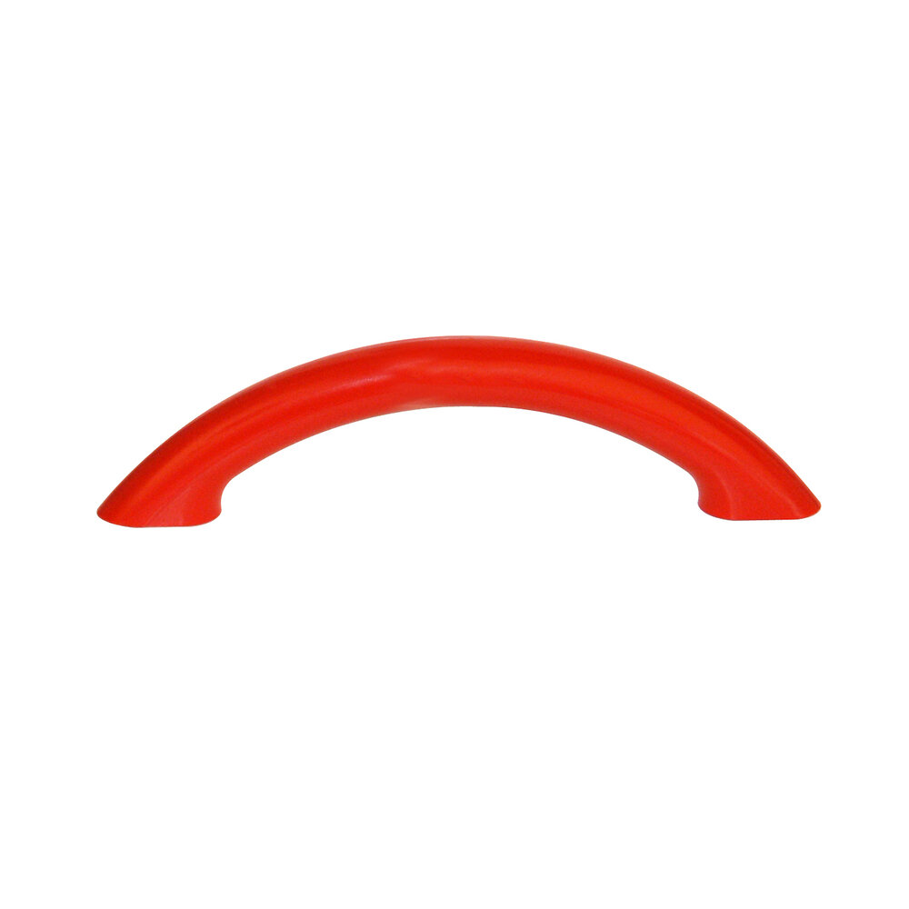 MODE DE VI - Poignée anse entraxe 96mm plastique rouge - large