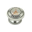 MODE DE VI - Bouton paris D38mm céramique blanc-nickel - vignette