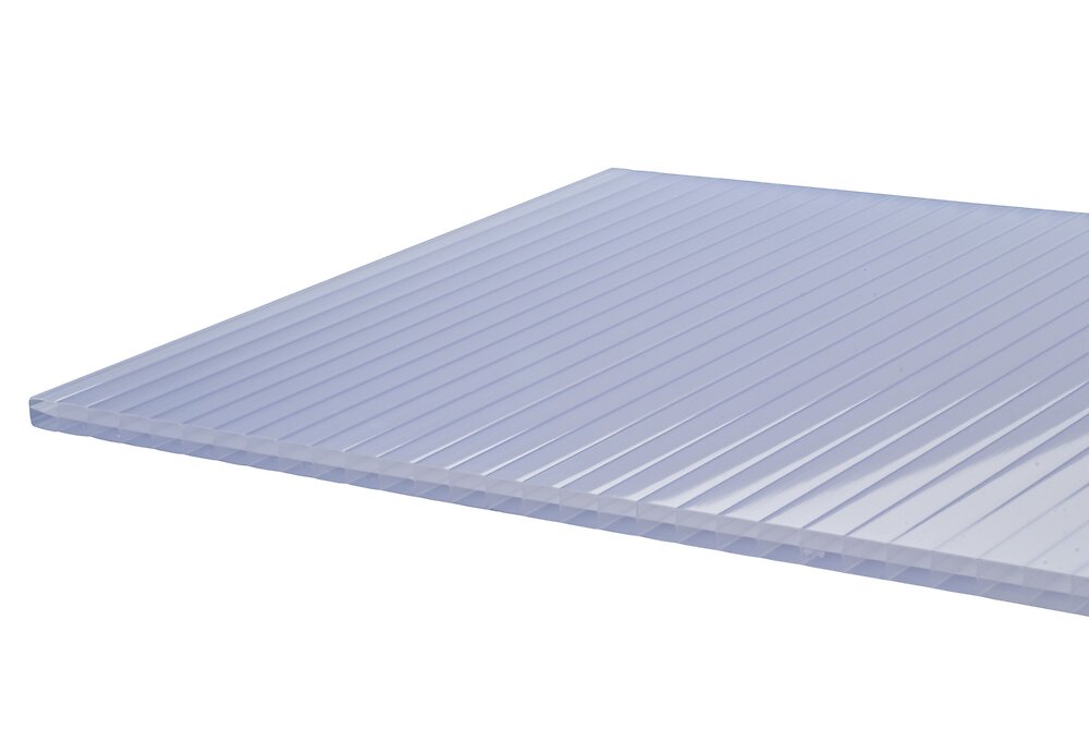 SKYLUX - Plaque en polycarbonate alvéolaire épaisseur 16mm 3,0x1,05m clair