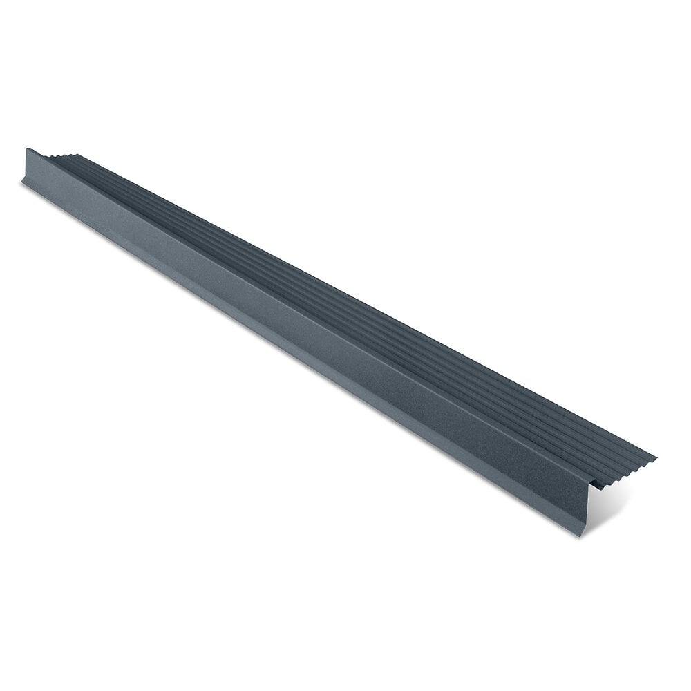 HOMESTEEL - Rive ajustable tôle tuile repositionnable anthracite - large