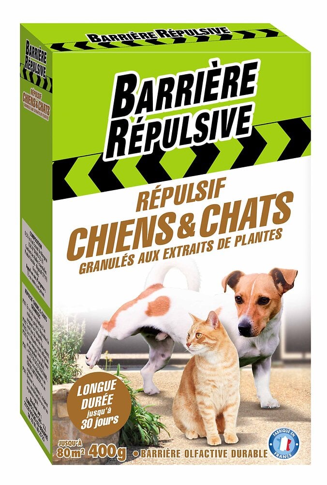 BARR REPUL - Repulsif granulé chiens et chats 400gr - large