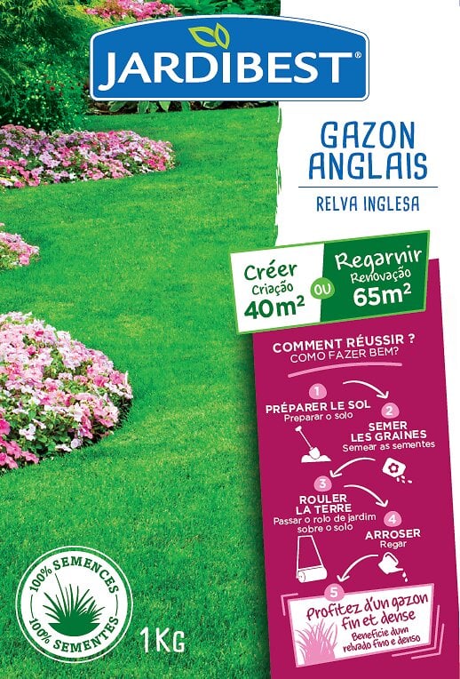 Gazon anglais 1kg Bricorama