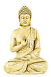 W.HAIRIE - Bouddha hindou assis ton vieilli - vignette