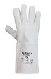 GERIN - Gant spécial soudure T10 en cuir croûte de bovin coloris gris - vignette