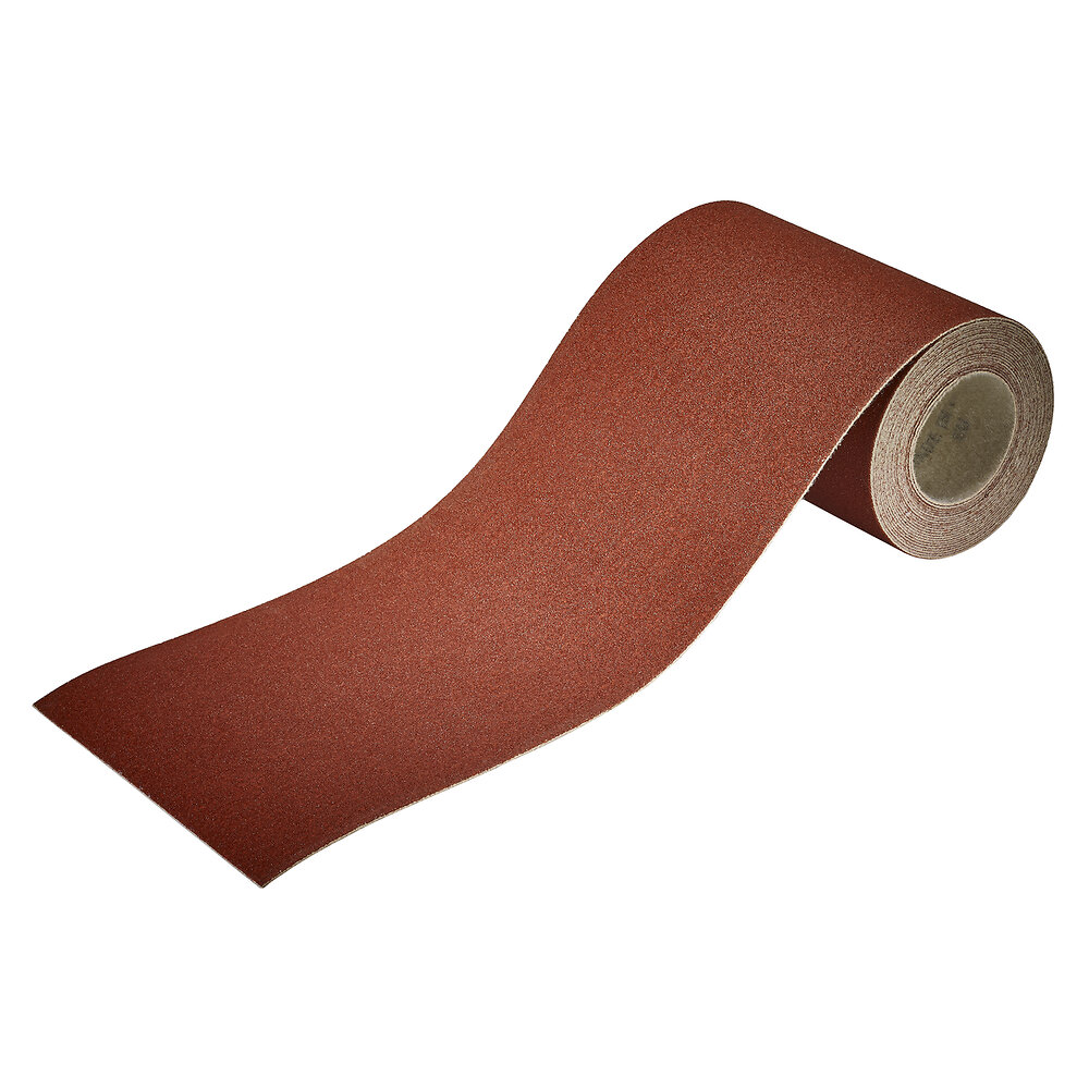 WOLFCRAFT - Rouleau de papier abrasif largeur 115 mm grain 120 WOLFCRAFT - large