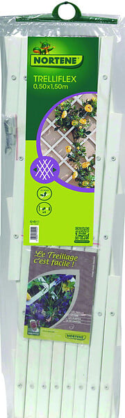 Treillis extensible en plastique Trelliflex 1 x 3 m - Vert