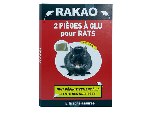 Plaque de glu anti souris et rats grand format - Brico Privé