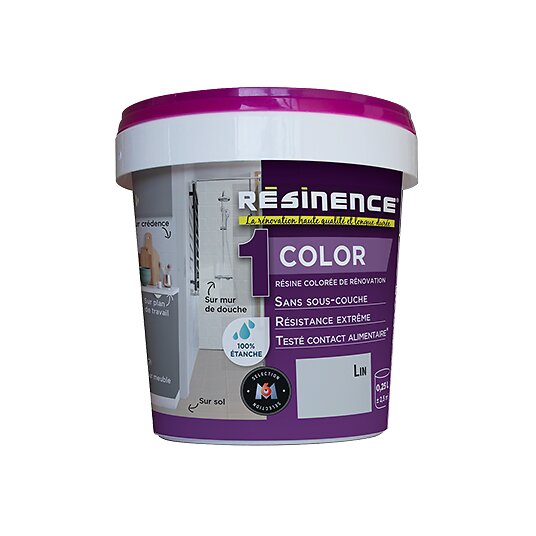 RESINENCE - Résine de rénovation Color Lin 250ml - large