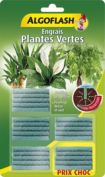 Engrais Liquide Plantes Vertes et Ficus Algoflash
