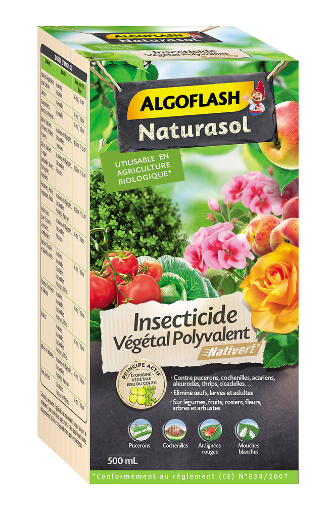 NATURASOL - Insecticide végétal polyvalent 500mL - large