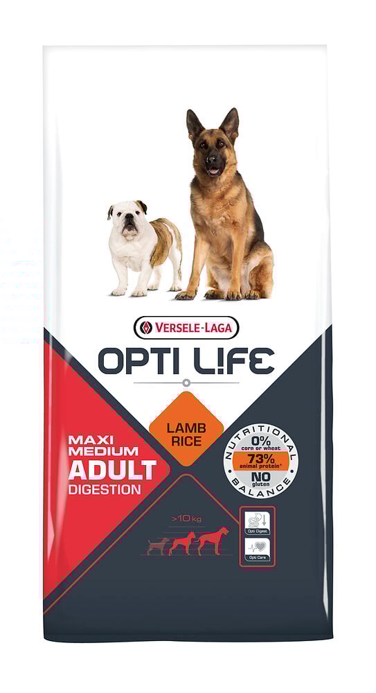 Croquettes+pour+chien+Medium+et+Maxi+Adult+Digestion+-+Agneau+-+12,5kg