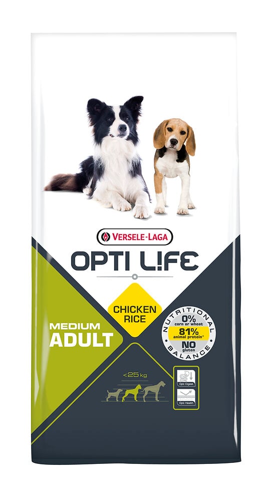 Croquettes+pour+chien+Adult+Medium+-+Poulet+-+12,5kg