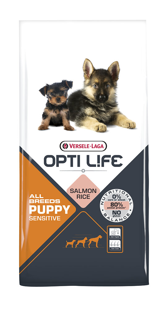Croquettes+pour+chien+Puppy+Sensitive+-+Saumon+-+12,5kg
