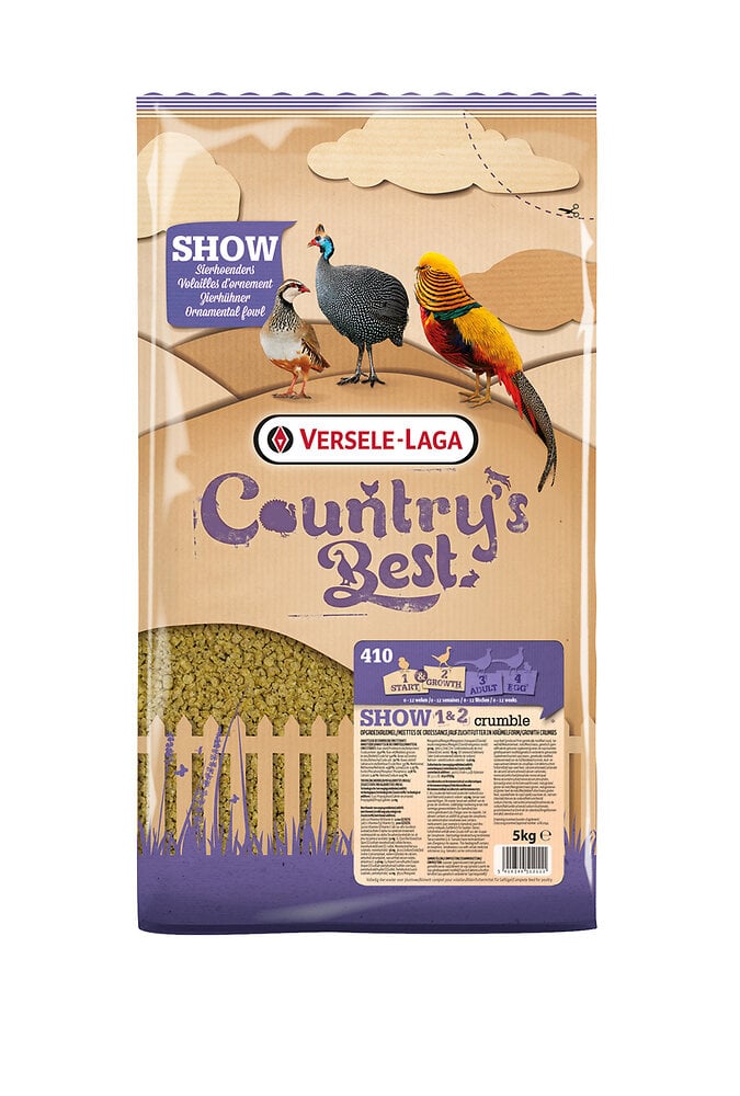 Aliment+Oiseaux+d%27ornement+CB+SHOW+1+et+2+Crumble+5kg