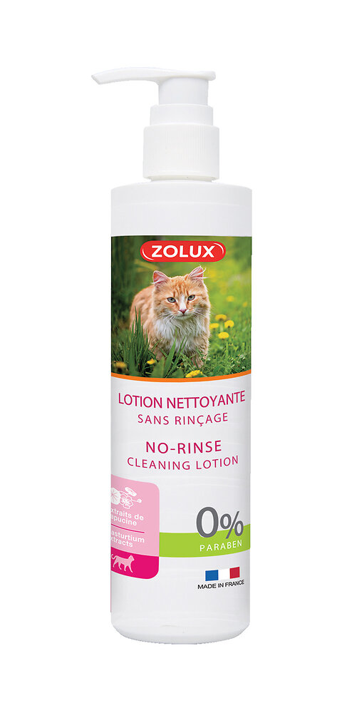 lotion sans rincage chat 250ml pour chat