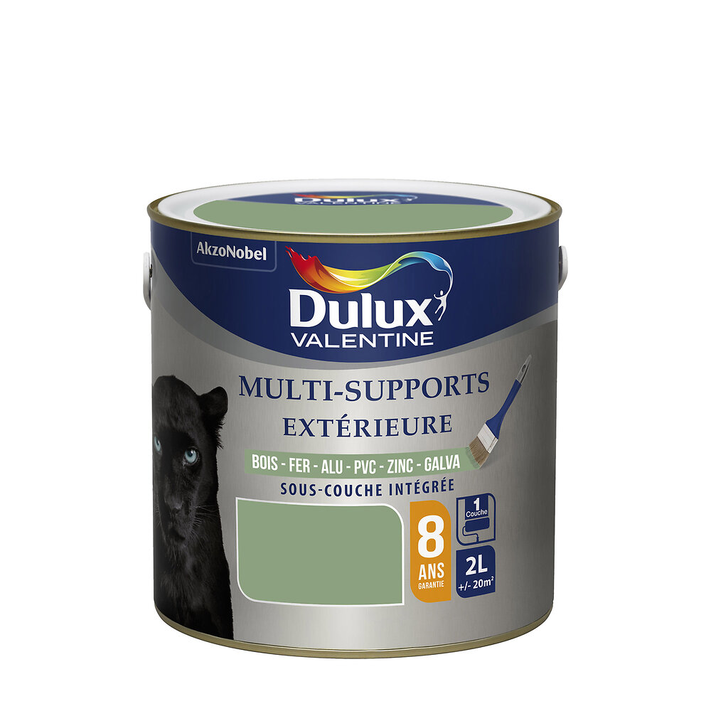 Peinture Multisupports Extérieur SATIN Vert Pot 2L