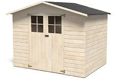 D&J Abri de jardin Lodum - Bois - 4.41m2