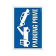 PICKUP - Panneau 23x33cm Parking privé - vignette