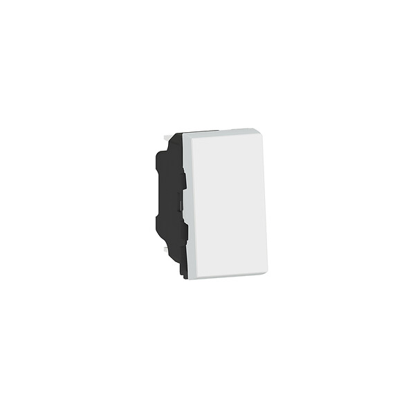 LEGRAND - Poussoir lumineux avec voyant Mosaic Easy-Led 6A 1 module - blanc - large