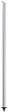 - - Mât acier D 20mmxh.2.70m pour voile d'ombrage Jardiline - vignette