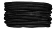 TIBELEC - Câble tissu 3m noir - vignette