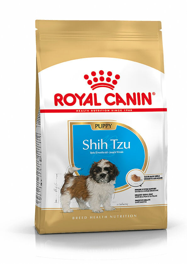 ROYALCANIN - Croquettes chien BREED HEALTH NUTRITION SHIH TZU JUNIOR 1.5KG - large