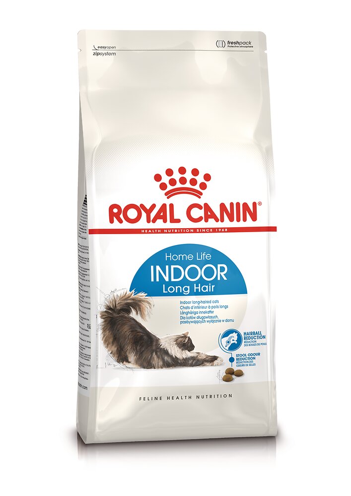 ROYALCANIN - Croquettes chat FEELING HEALTH NUTRITION INDOOR LONG HAIR 2KG - large