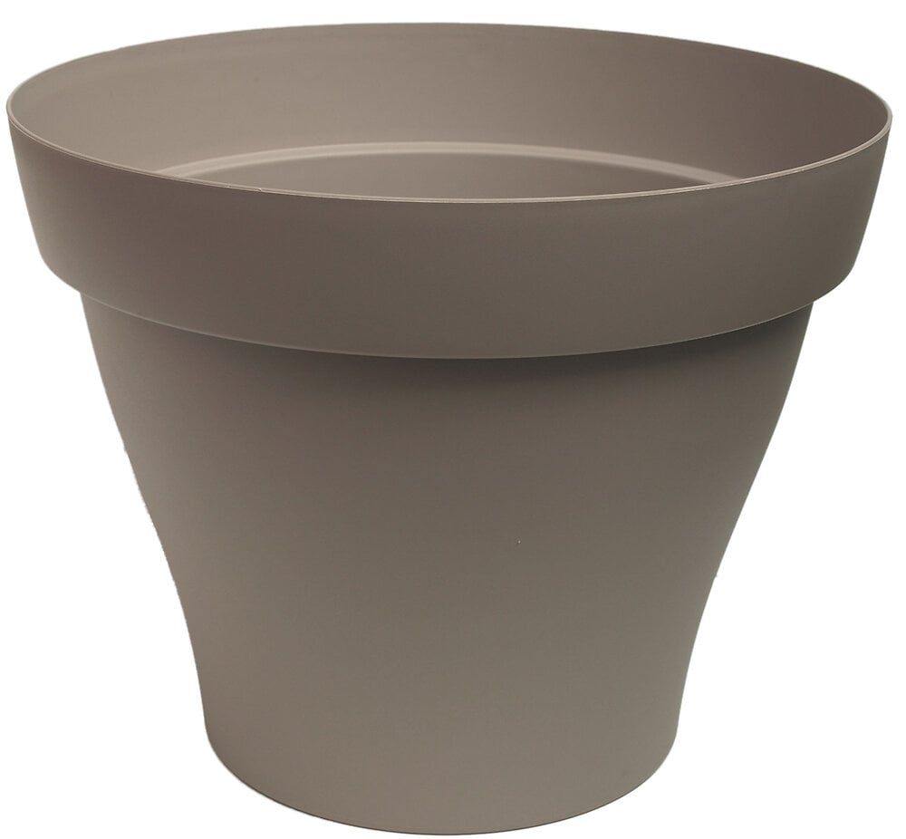 POETIC - Pot rond Roméo 17 taupe - large
