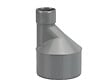 WAVIN - Réduction excentrée PVC évacuation bâtiment DN100xDN40 - vignette