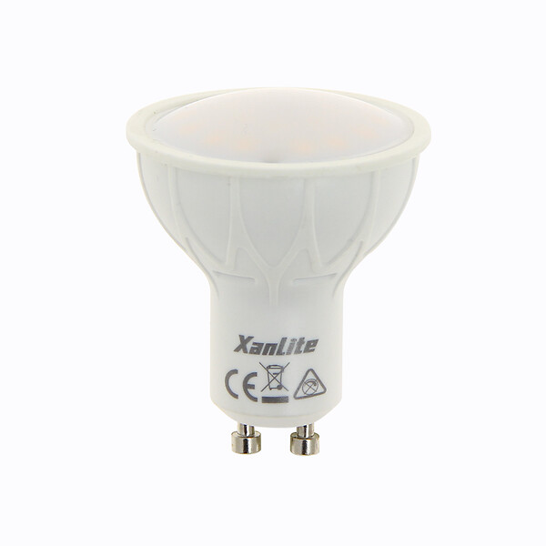 XANLITE - Ampoule led spot secours culot GU10 5.5W 3000K - large