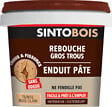 SINTO - Enduit pâte Rebouche Bois clair Prêt à l'emploi 500g - vignette