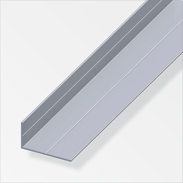 Cornière inégale PVC blanc 15.5x27.5mmx2.5m