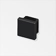 ALFER - 2 embouts carrés rentrants plastique noir 15.5mm - vignette
