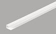 DUMAPLAST - Profil de départ rigide pour lambris PVC blanc 260cm - vignette