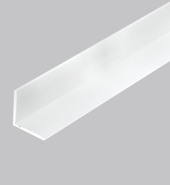 Champlat 23 x 3,5 mm - Finition pour Fenêtre PVC - Couleur blanc