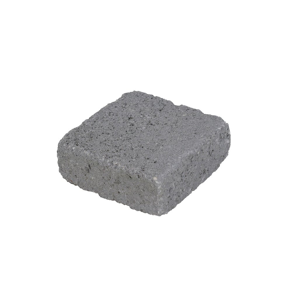 ALKERN - pave carroco 10,5x10,5cm -ep4cm gris porphyre - large