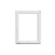 QUADROFORM - Fenêtre pvc blanc 1 vantail ob dte 75x60 - vignette