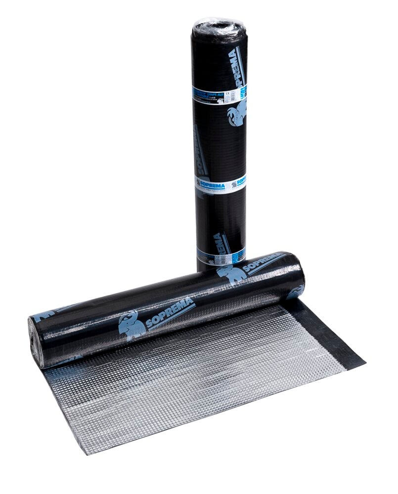 Rouleau de feuilles d'etancheite usage exterieur 8x1m