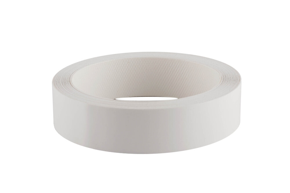 Bande de chant PDT blanc brillant - large