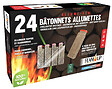 10 Bâtonnets Allume-feu 3 En 1 Au Magnésium Pearl – Parfaits Pour Le Camping Et Survie