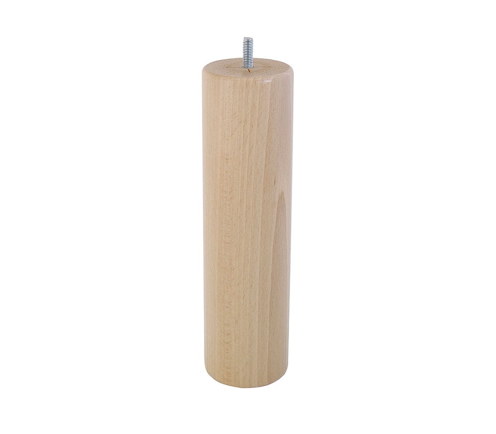 BAR PLUS - Pied cylindre naturel hauteur 25cm diamètre 6.8cm - large