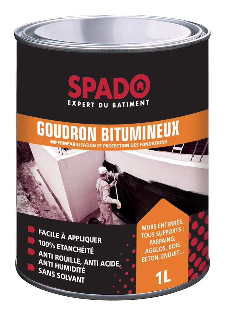 SPADO - Goudron bitumineux 1L - large
